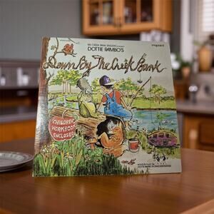 Dotti Rambo's Down by the Creek Bank Vinyl Record & Childrens Music Workbook VTG